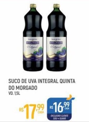 Suco de Uva integral Quinto Do Morgado 1.5L