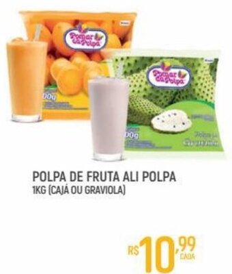 Supermercado Guará Polpa de Fruta Ali Polpa 1kg oferta