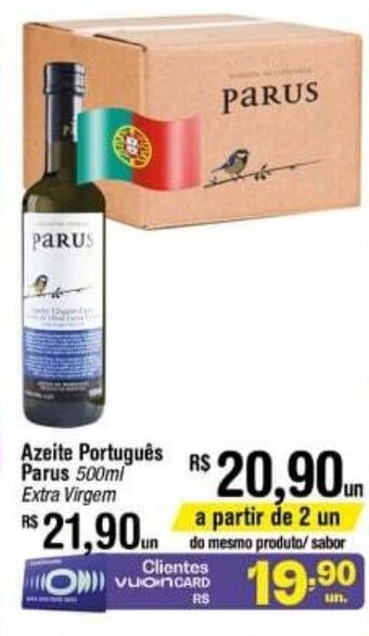 Fort Atacadista Azeite Portugues Parus 500ml oferta