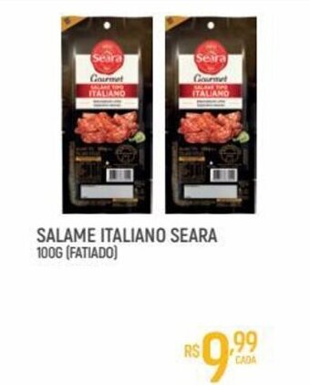 Supermercado Guará Salame Italiano Seara 100g oferta