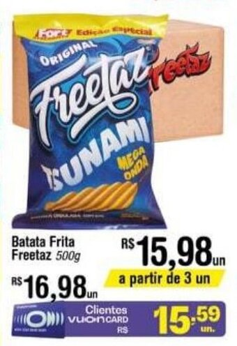 Fort Atacadista Batata Frita Freetaz 500g oferta