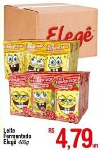Fort Atacadista Leite Fermentado Elege 480g oferta