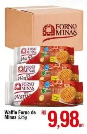 Fort Atacadista Waffle Forno de Minas 525g oferta