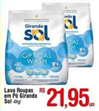 Fort Atacadista Lava roupas em po Girando Sol 4kg oferta