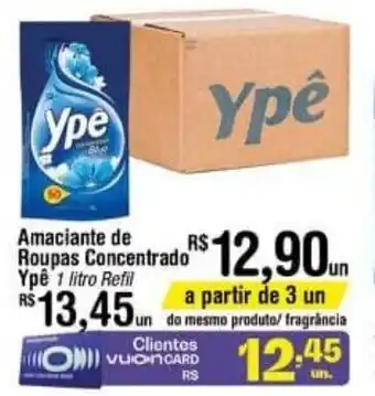 Fort Atacadista Amaciante de Roupas Concetrado Ype 1L oferta
