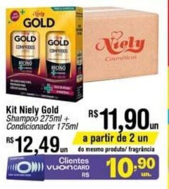 Fort Atacadista Kit Niely Gold oferta