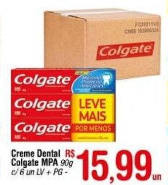 Fort Atacadista Creme Dental Colgate MPA 90g oferta