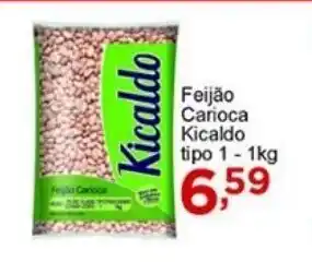 Rossi Supermercado Feijao Carioca Kibello tipo 1 1kg oferta