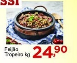 Rossi Supermercado Feijao tropeiro 100g oferta