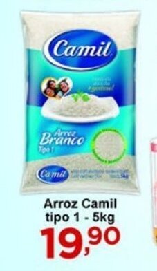 Rossi Supermercado Arroz Camil tipo 1 5kg oferta