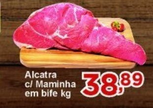 Rossi Supermercado Alcatra c/ Maminha em bife 1kg oferta