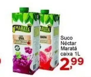 Rossi Supermercado Suco Nectar Marata caixa 1L oferta