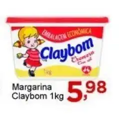 Rossi Supermercado Margarina Claybon 1kg oferta