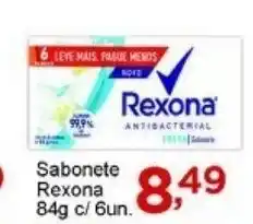 Rossi Supermercado Sabonete Rexona 84g c/ 6un. oferta