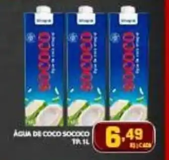 Iquegami Supermercados Agua de coco Sococo 1L oferta