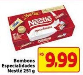 Extra Supermercado Bombons Especialidades Nestle 251g oferta