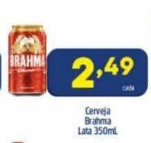 Arena Atacado Cerveja Brahma Lata 350ml oferta