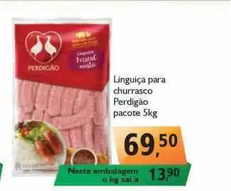 Supermercados ABC Linguiça Para Churrasco Perdigão 5kg oferta