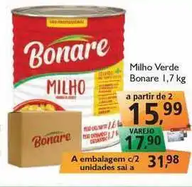Milho Verde Bonare 1.7kg