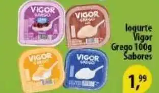 Iogrutes Vigor Grego Sabores 100g