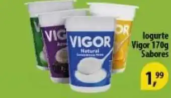 Iogurte Vigor Sabores 170g
