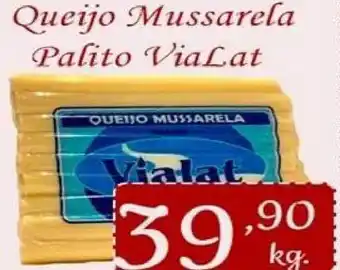 Queijo Mussarela Palito Vialat 1kg