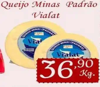Vovó Zuzu Queijo Minas Padrão Vialat 1kg oferta