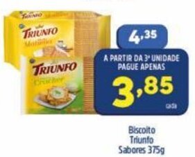 Arena Atacado Biscoito Triunfo Sabores 375g oferta