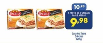 Arena Atacado Lasanha Seara sabores 600g oferta