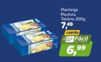 Manteiga Paulista Tablete 200g
