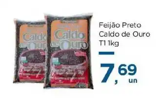 Super São Luiz Feijão Preto Caldo De Ouro T11kg oferta
