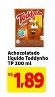 Extra Supermercado Achocolatado Liquido Toddynho TP 200ml oferta