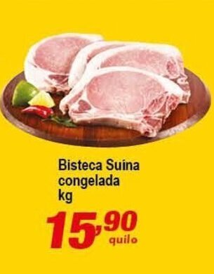 Ricoy Supermercados Bisteca Suina Congelada 1kg oferta