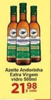 Rossi Supermercado Azeite Andorinha Extra Virgem 500ml oferta