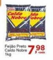 Rossi Supermercado Feijao Preto Caldo Nobre 1kg oferta