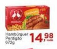Rossi Supermercado Hamburguer Perdigao 672g oferta