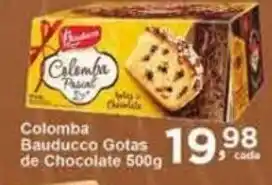 Rossi Supermercado Colomba Bauducco Gotas de Chocolate 500g oferta