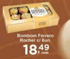 Rossi Supermercado Bombom Ferrero Rocher c/8un. oferta
