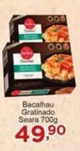 Rossi Supermercado Bacalhau Gratinado Seara 700g oferta