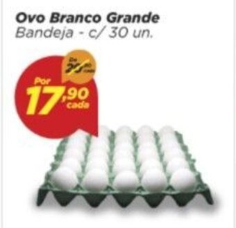 Dia Ovo Branco Grande c/30 un oferta