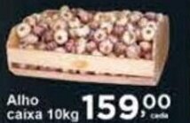 Rossi Supermercado Alho caixa 10kg oferta