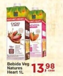 Bebida Veg Natures Heart 1L