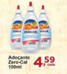 Rossi Supermercado Adocante Zero Cal 100ml oferta