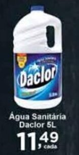 Rossi Supermercado Agua sanitaria Daclor 5L oferta