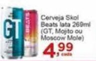 Rossi Supermercado Cerveja Skol Beats lata 269ml oferta
