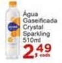Rossi Supermercado Agua Gaseificada Crystal Spark 510ml oferta