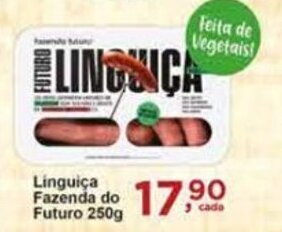 Linguica Fazenda do Futuro 250g