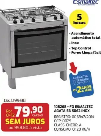 FG Esmaltec Agata 5B Inox
