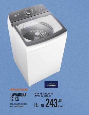Zema Brastemp Lavadora 12 Kg oferta