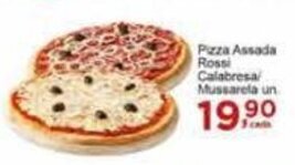Rossi Supermercado Pizza Assada Rossi Calabresa/ Mussarela un. oferta